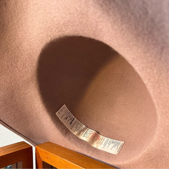 Topshop Felt Wool Lilac Hat Beekeeper Style - Picture 4 of 7